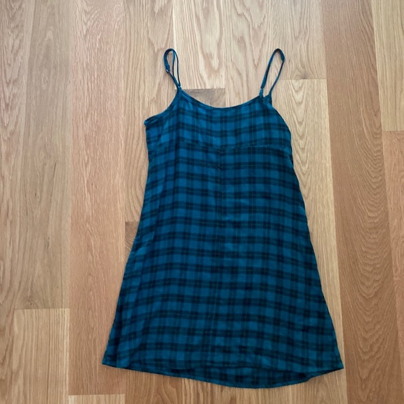 wild fable | Dresses | Wild Fable Green Plaid Dress | Poshmark